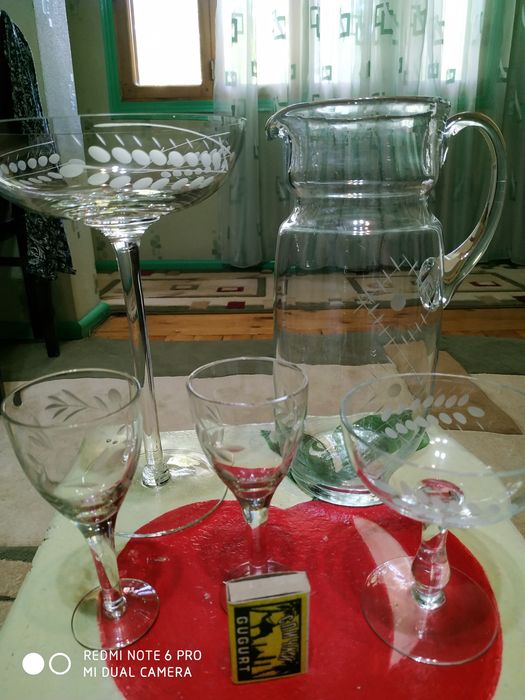 Набор из советского стекла