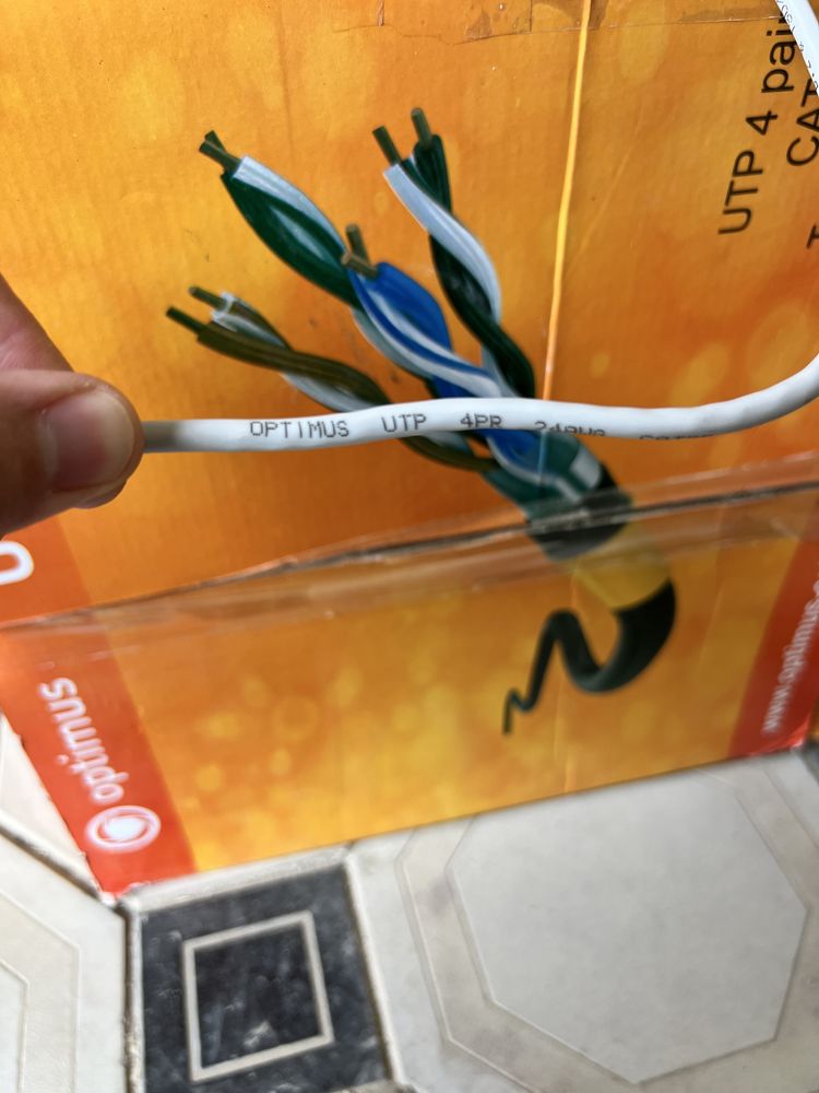 UTP сетевой кабель