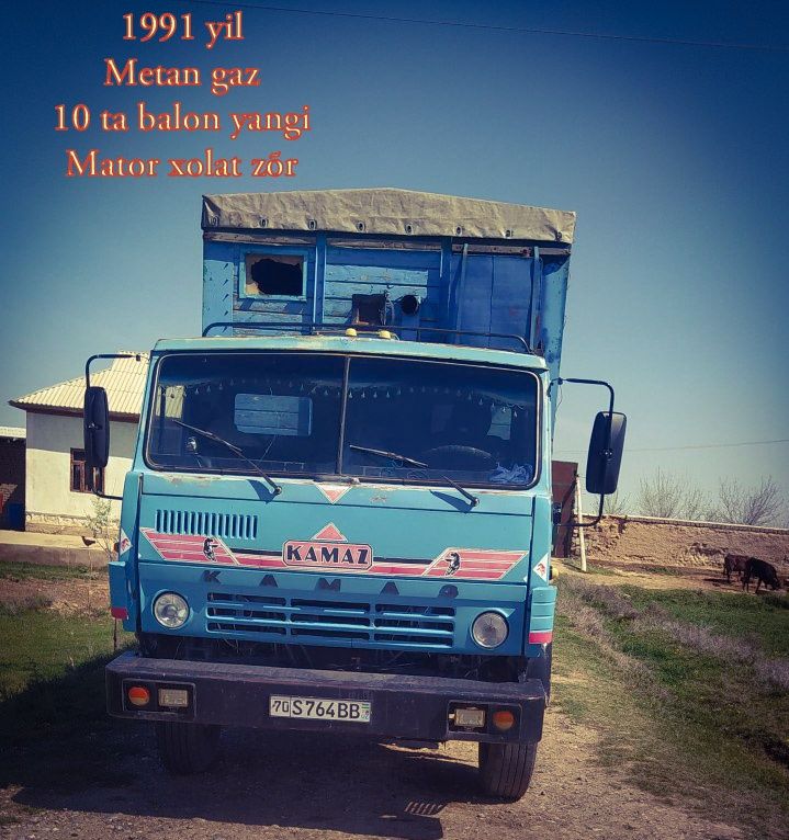 KAMAZ bortovoy sotiladi xolat yaxshi