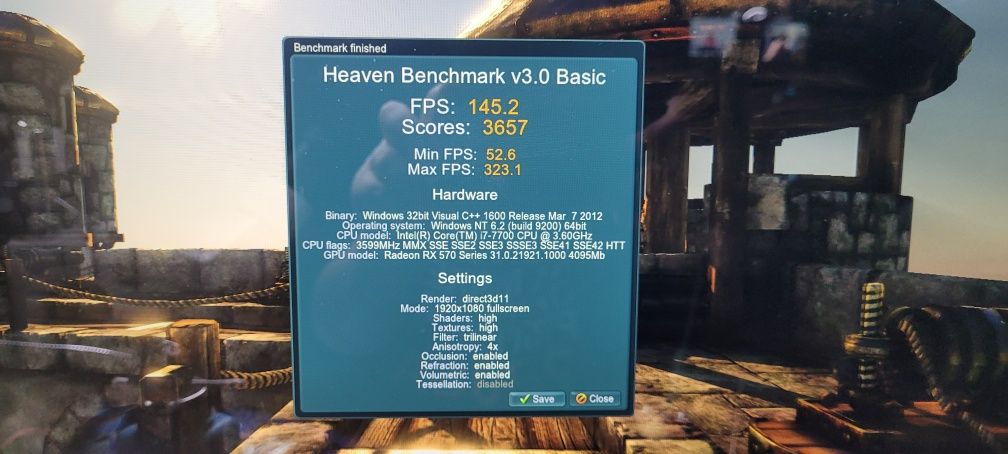 PC Gaming Intel i7-7700  16GB RAM RX 580 8GB SSD 512GB SSD Fortnite