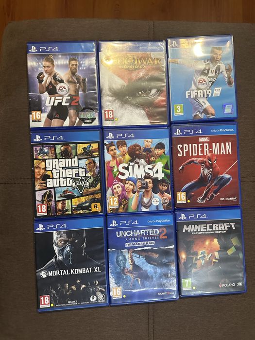 PlayStation 4 + 9 топ игри + 1 контролер – готов за игра!