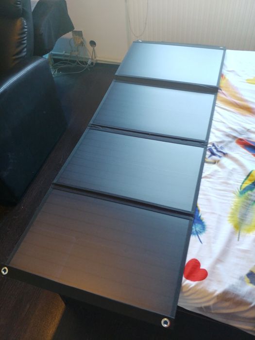 NOU Panou solar Pyramid 18V 100W pliabil geanta