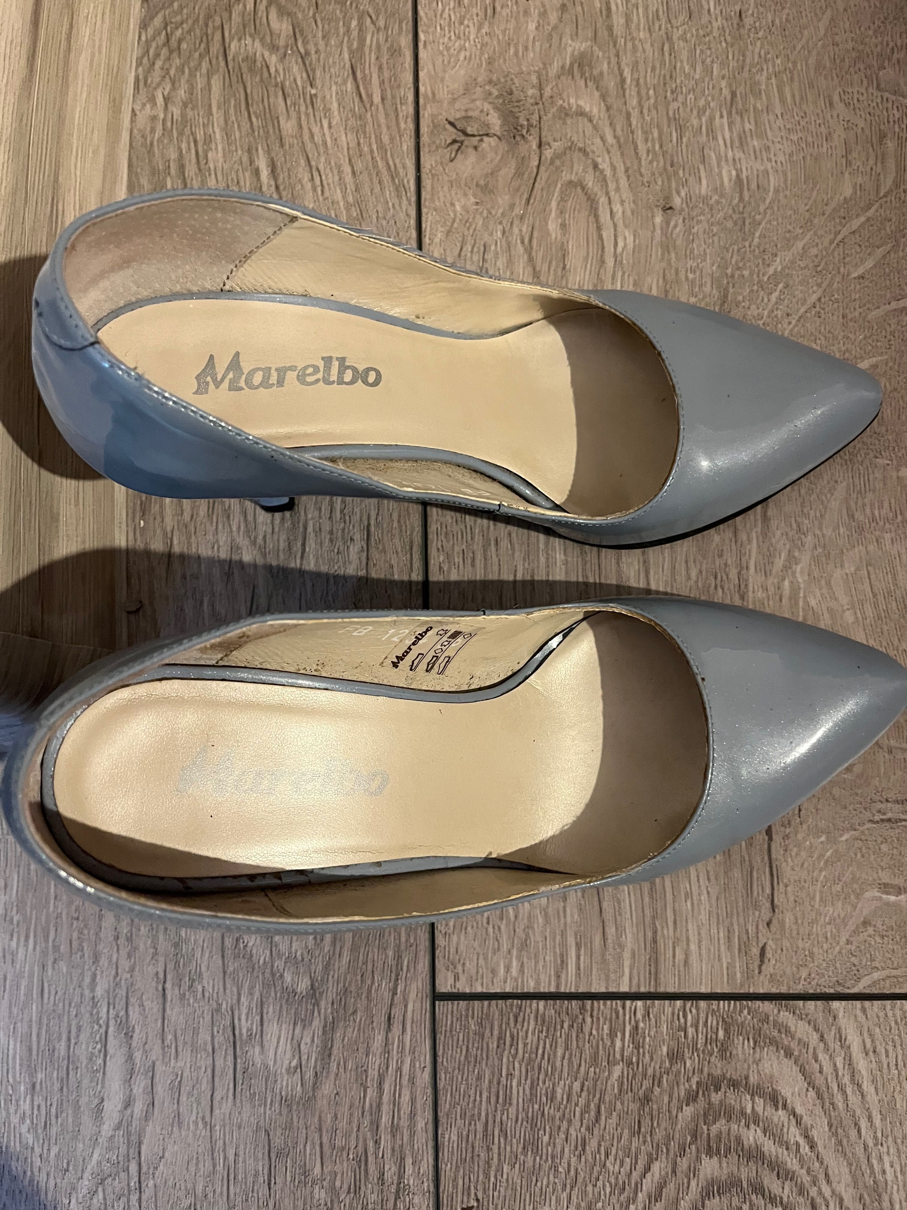 Pantofi eleganti dama din piele, Marelbo, stare buna, mărimea 36