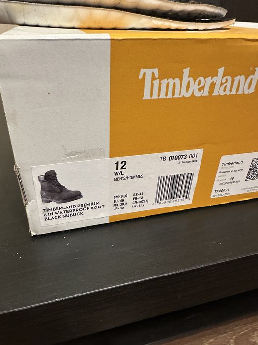 Ботинки Timberland 46 размер