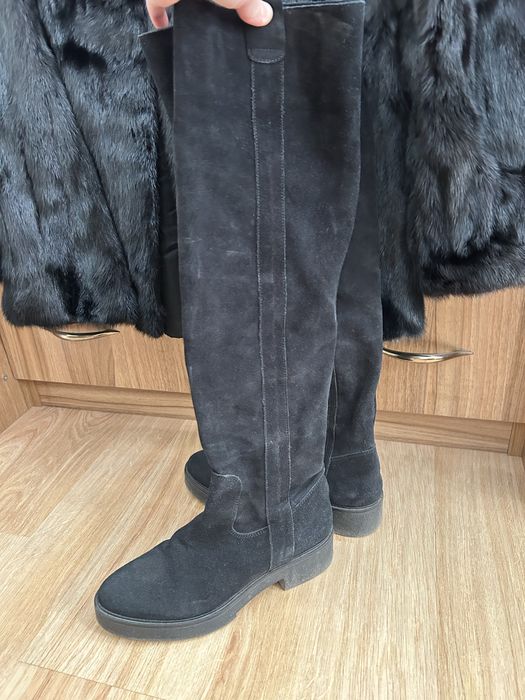 Ботуши естествена кожа и велур