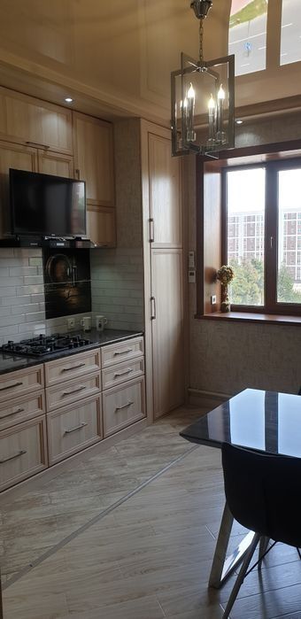 Мирабадский р-н, 3 ком., 100м2, Новостройка, Кирпич, Евроремонт, СВОЯ!