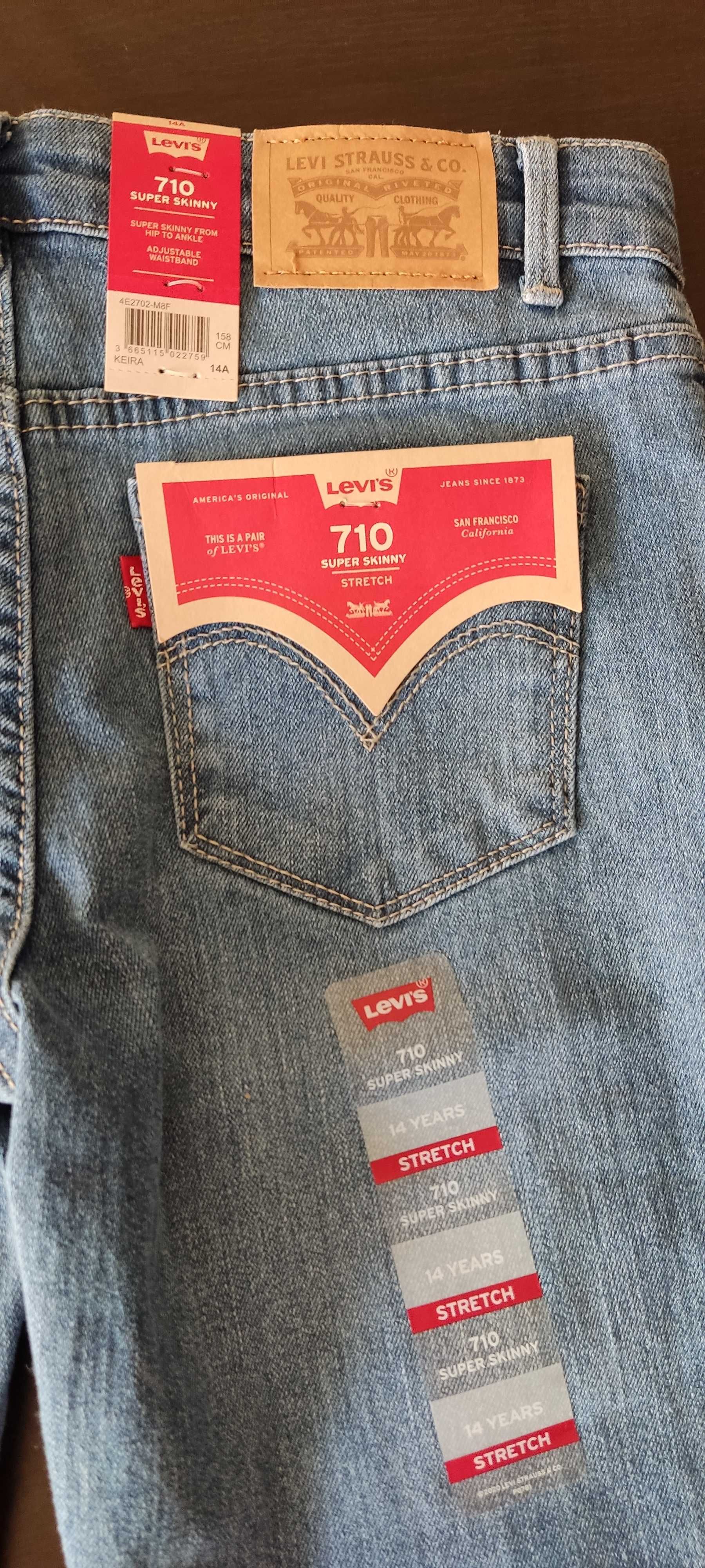 Levi's jeans 710 original 158cm super skinny