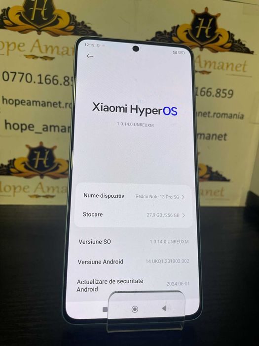 Hope Amanet P10/Redmi Note 13 Pro 5G 256GB