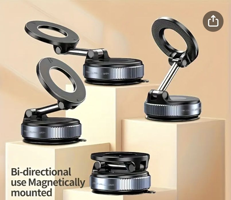 Suport telefon magnetic auto / ventuza