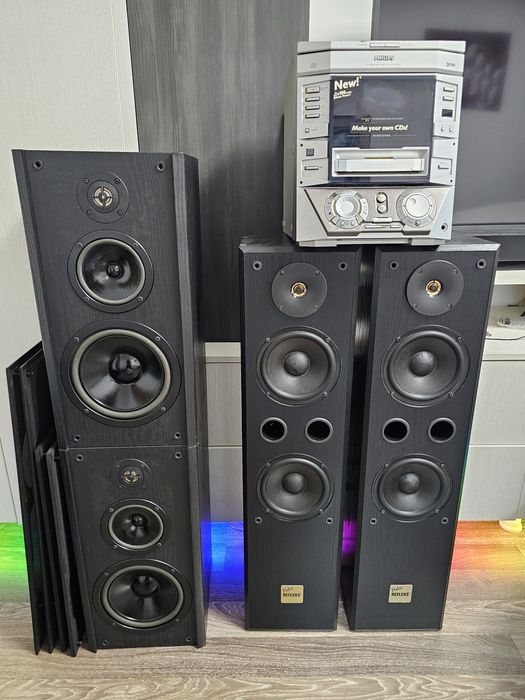 Amplificare Philips cu boxe Mb Quart