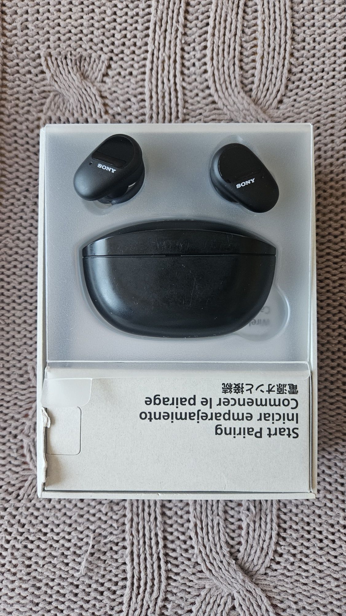 Безжични слушалки Sony WF-SP800N