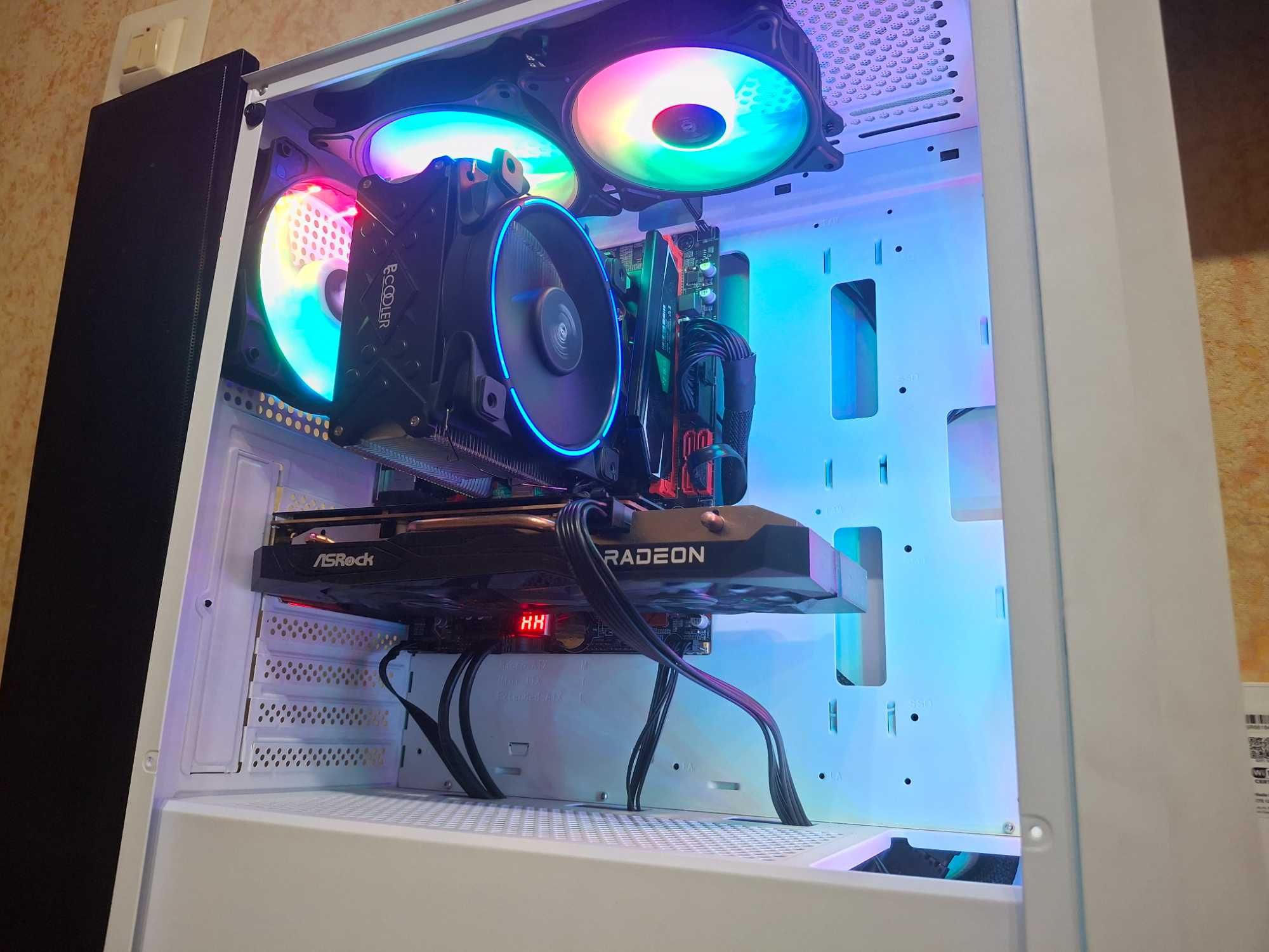 ПК Xeon E5 2680v4 14/28 rx7600 8Gb ОЗУ 32Gb