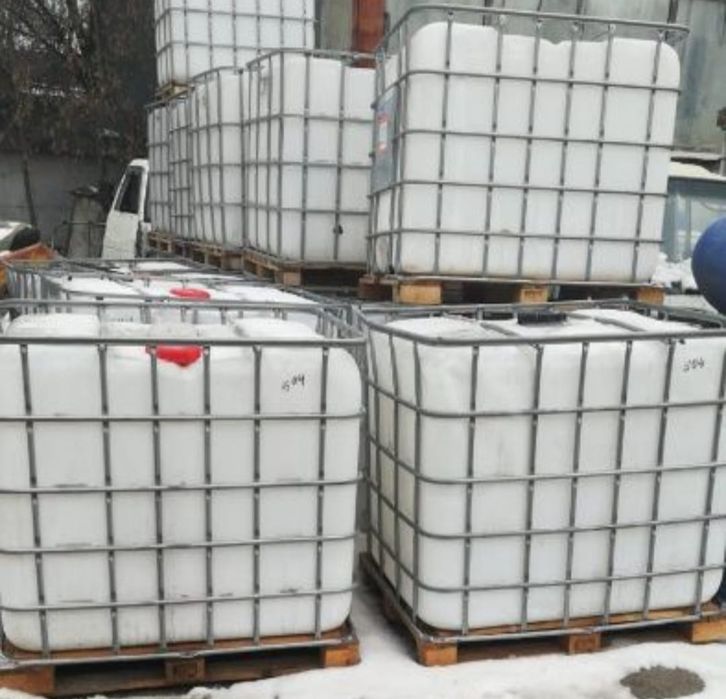 Кубовая ёмкость из под жидкого мыло.