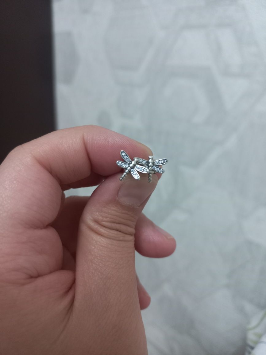 Серьги, кольцо серебро
