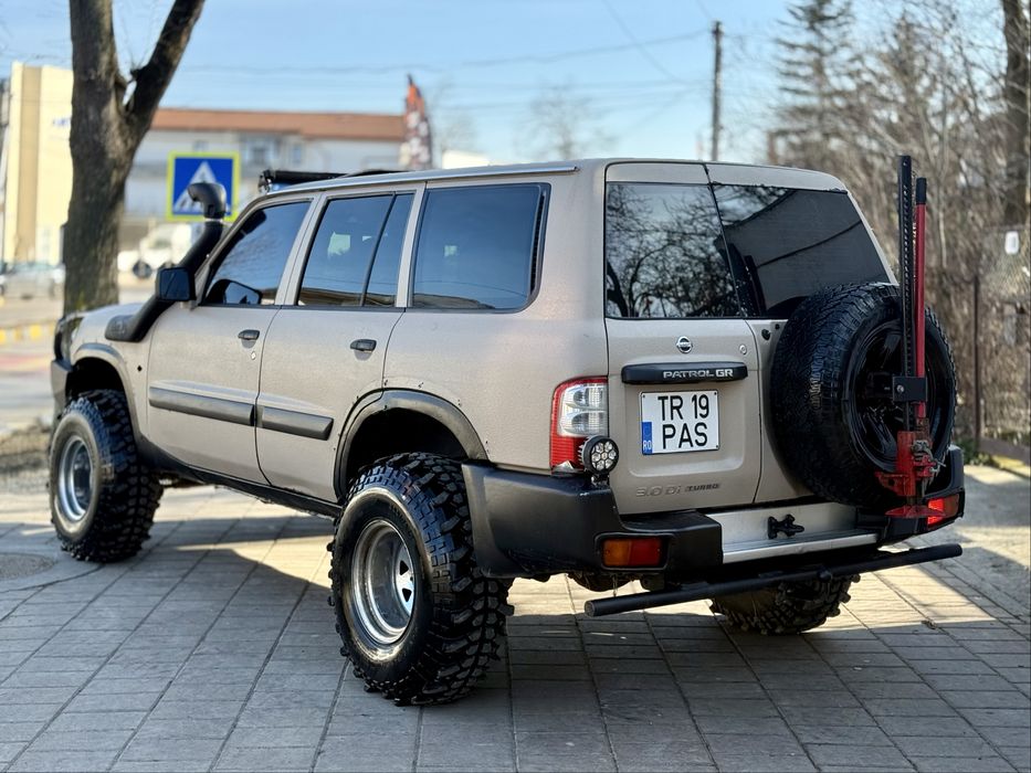 • Nissan Patrol Y61 Lung 2005 • Swap Motor M57 270 cp • Modificat ••