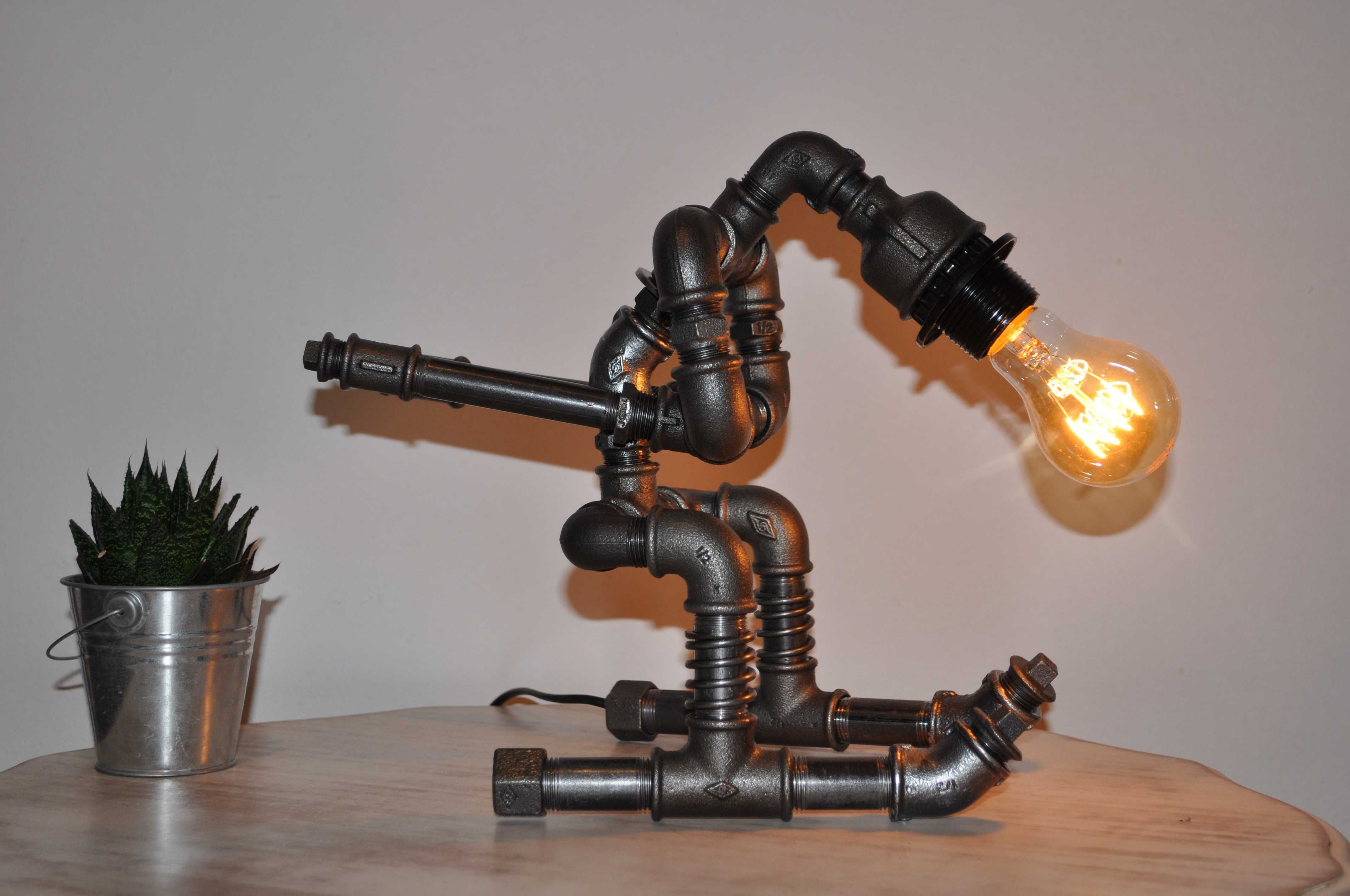 lampa schior steampunkdesigncj, lampa steampunk, corp de iluminat