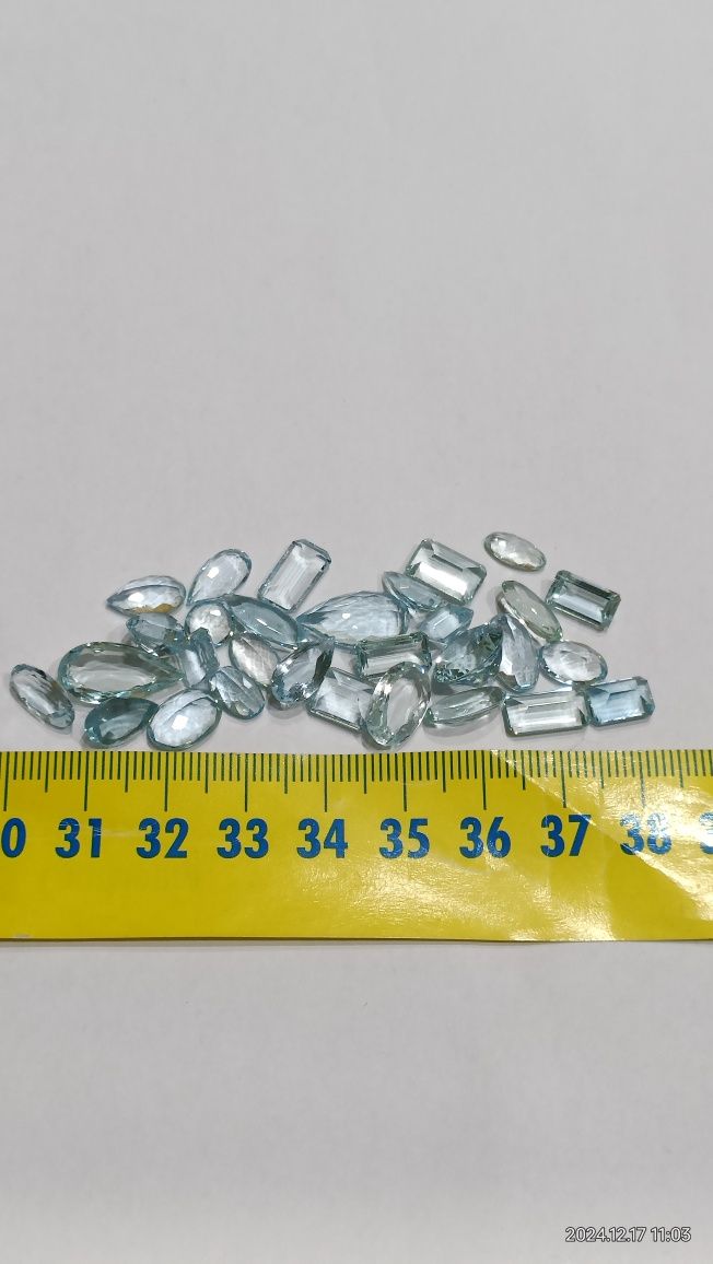 Vind aquamarine naturale pentru bijuterii