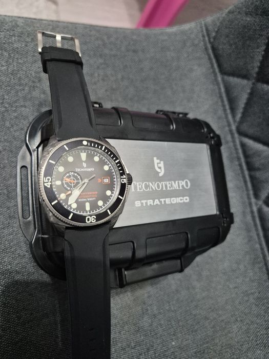 Ceas Tecnotempo Strategico automatic carbon
