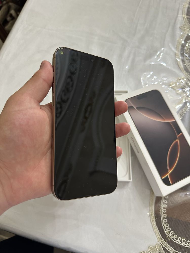 iPhone 16 pro max 256gb sim cartali