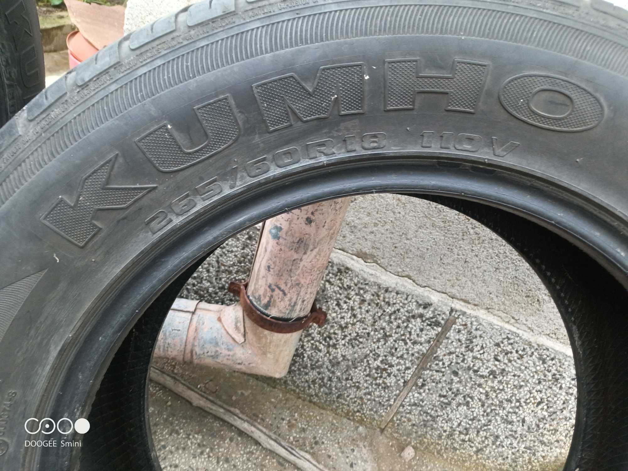 Летни гуми 265 60 18         KUMHO