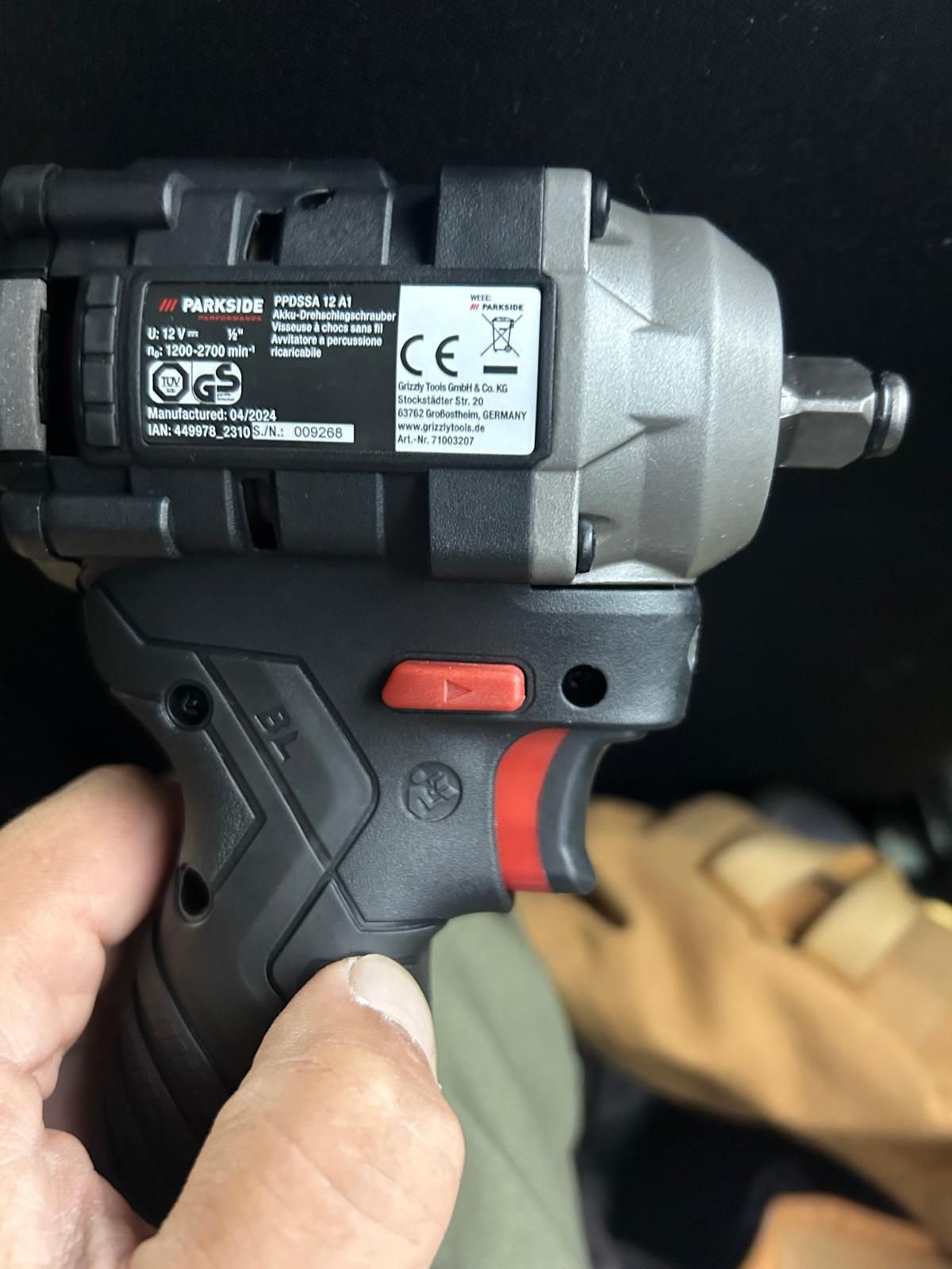Corp bormasina impact 12v/350Nm