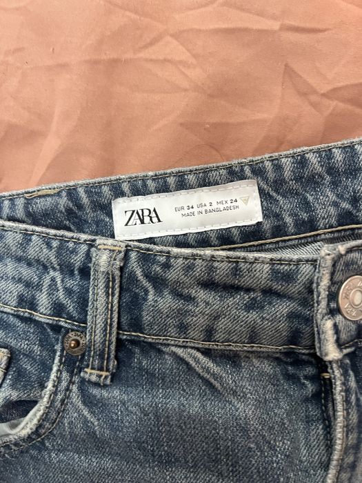 широки сини дънки Zara 34