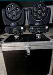 4 bucati Stairville mh 110 Wash Moving head cleme cabluri