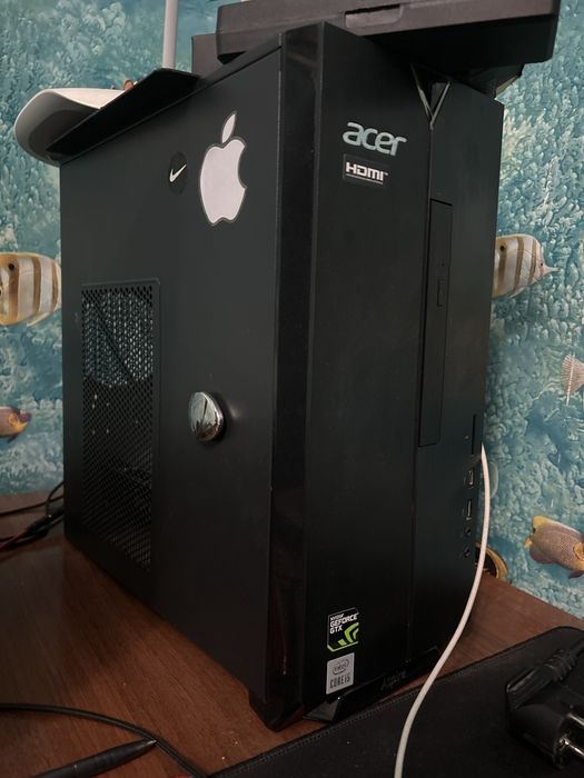 Компютер acer почти. Новый