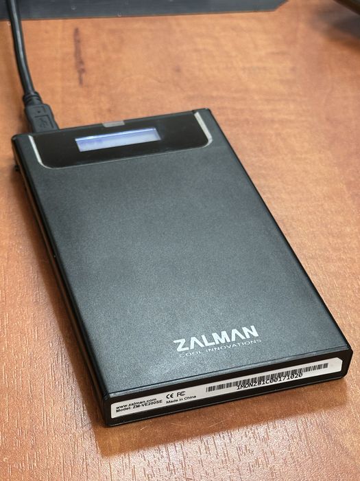Zalman VE200 (IODD 2511)+ SSD 128 ГБ