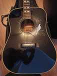 Chitara acustica vintage "Orfeo" W170D-BK Made in Japan