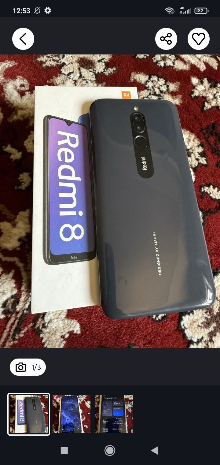 Redmi 8.       SOTILDI