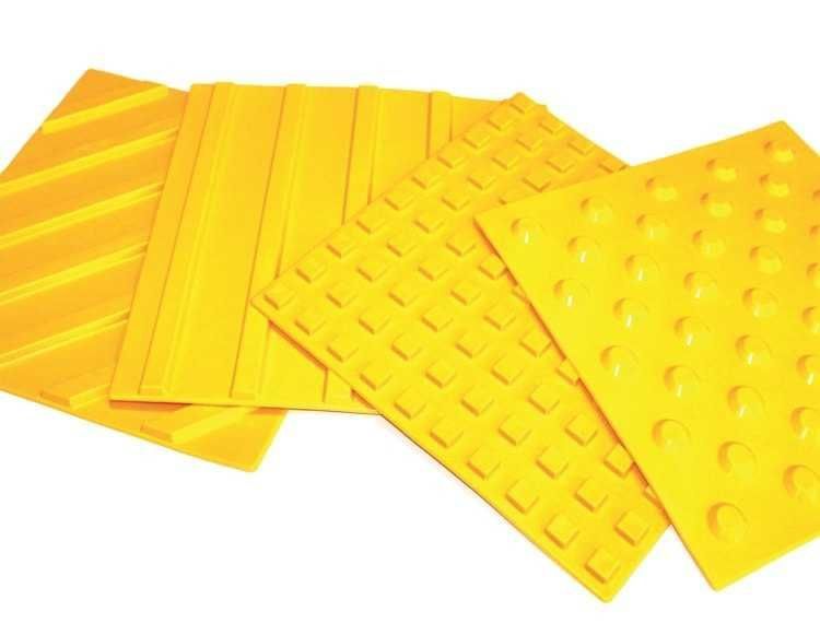 Тактильная плитка /резина