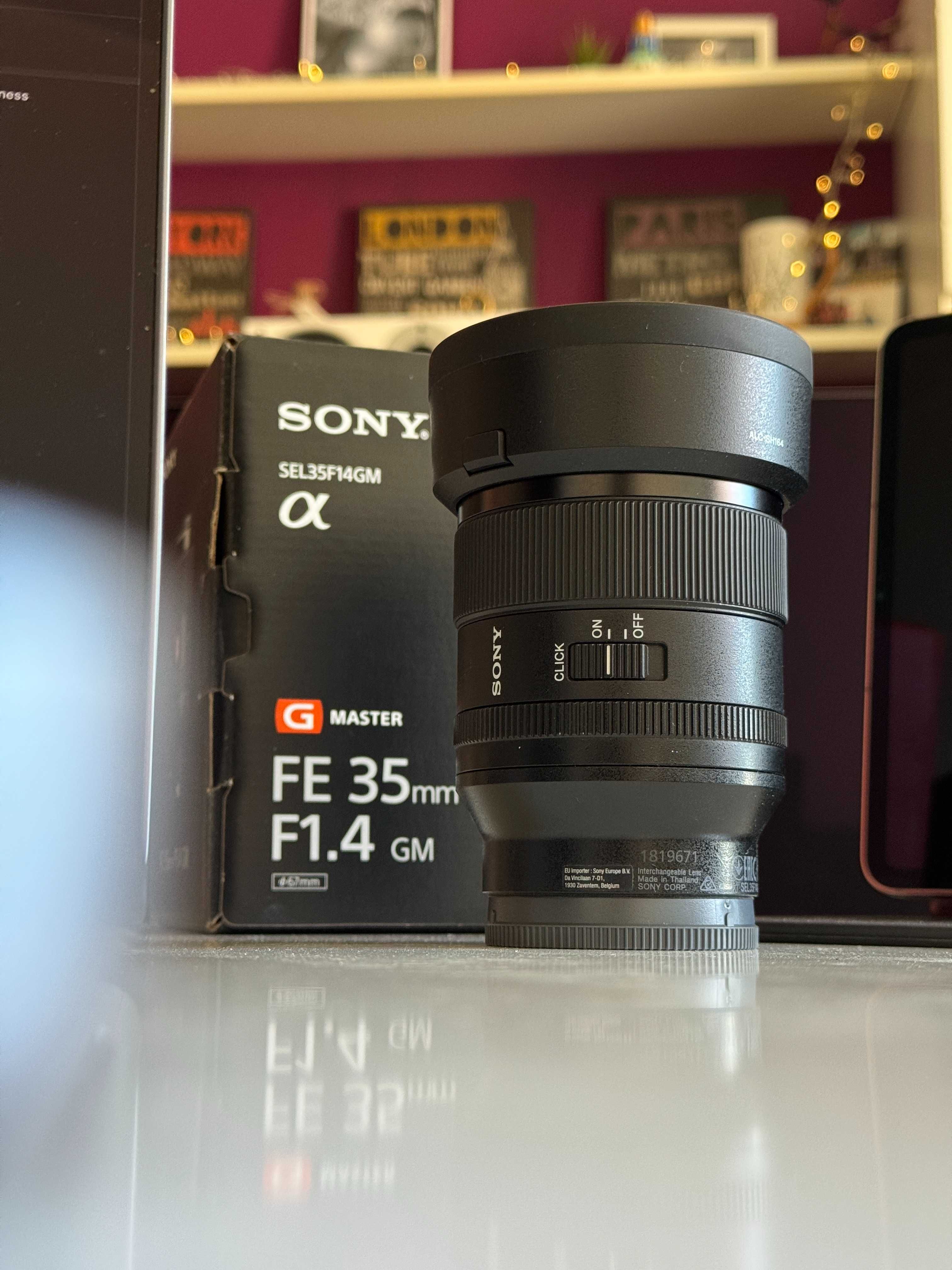 Обектив Sony FE 35mm f/1.4 GM