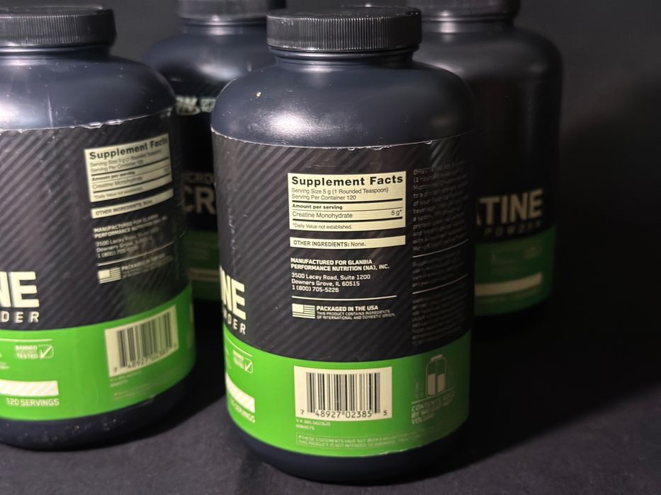 600 gram Optimum nutrition creatine micronized