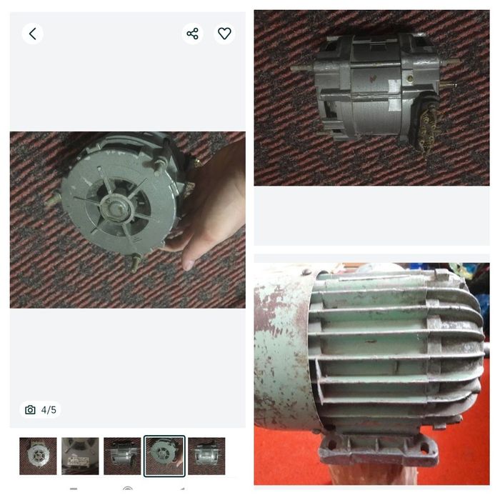 Два электродвигателя !!! Мощн.1,1 кВт 1500 об/мин и 2х- скорост