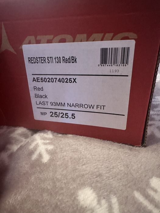 Clapari Atomic 25/25,5 flex 130