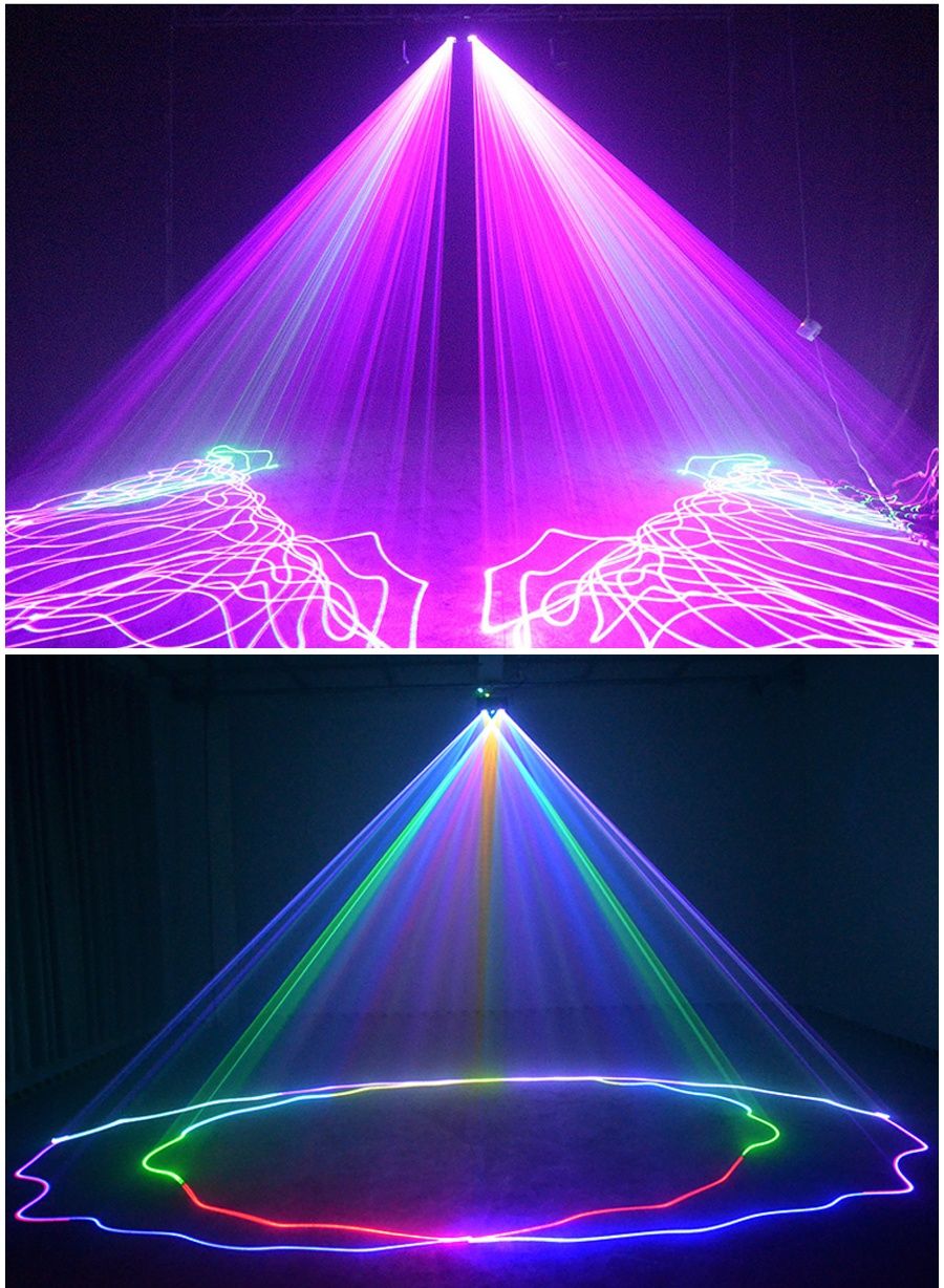 Laser Dual RGB 700 mw DMX