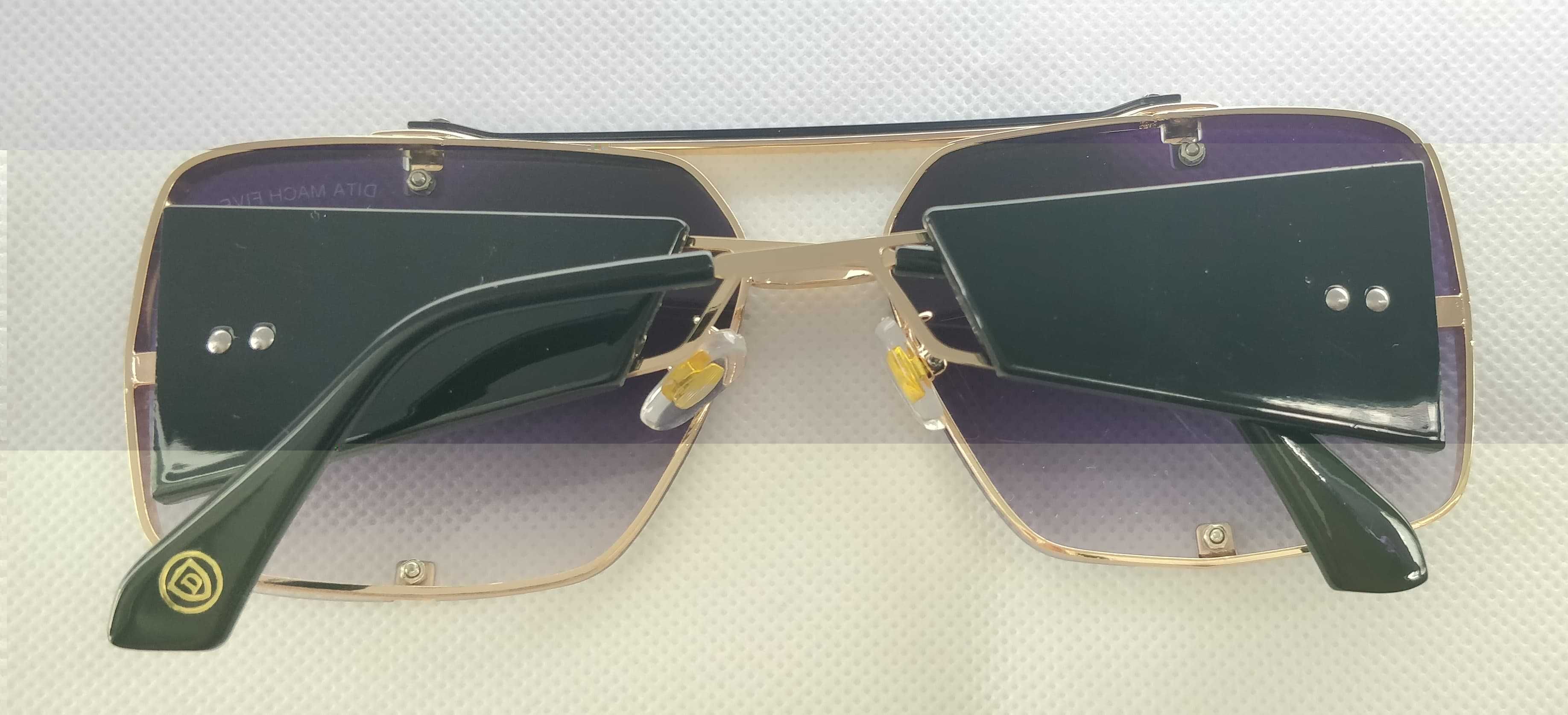 Ochelari de soare Dita Mach Five Purple lens, gold rim