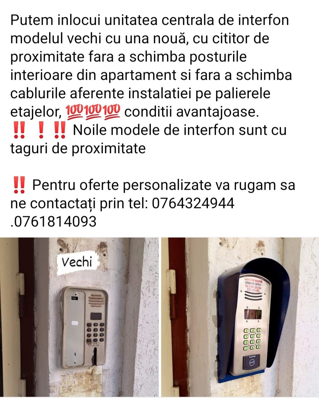 Interfoane electra