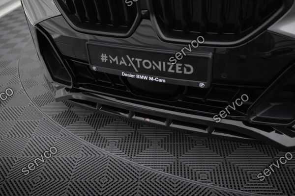 prelungire lip bara fata BMW X6 G06 2023- v4 Maxton Design
