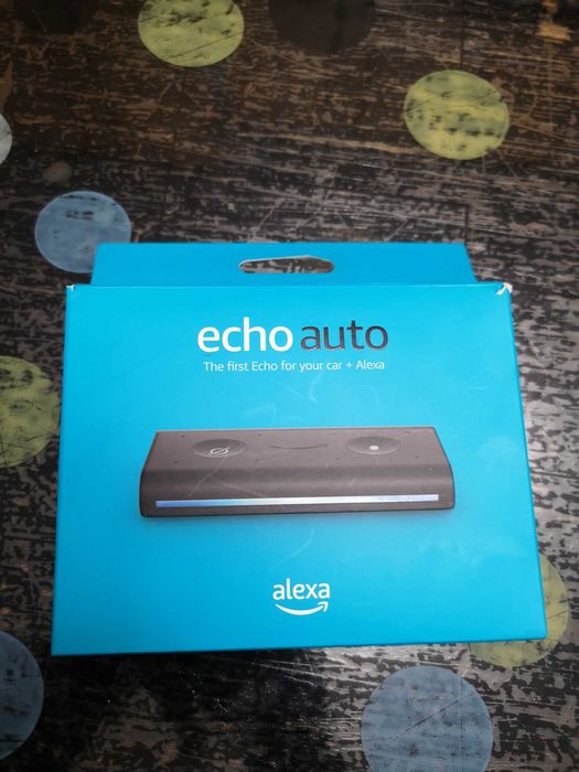 Хендсфри за кола Amazon Echo Auto - Bluetooth Hands-free Alexa, Черно