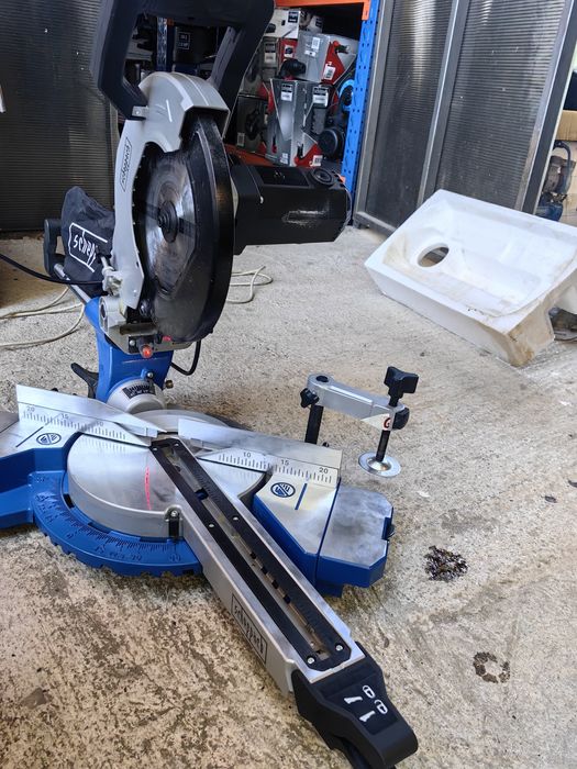 Комбиниран потапящ циркуляр HM110MP / Scheppach / 254 мм