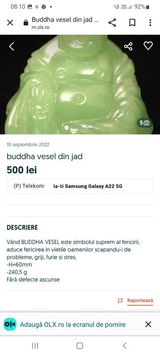 Budha vesel și altele