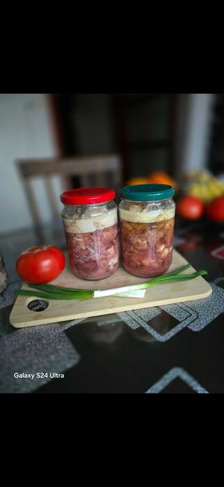 Телешко в собствен сос