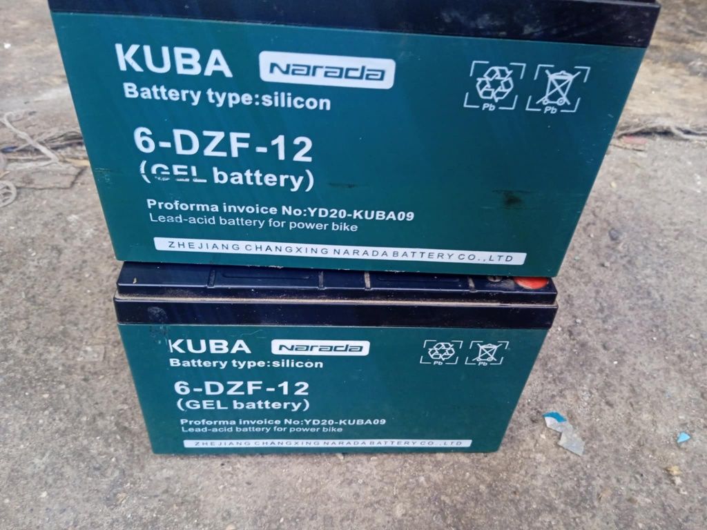 4 acumulatori Kuba 12v 12 ah