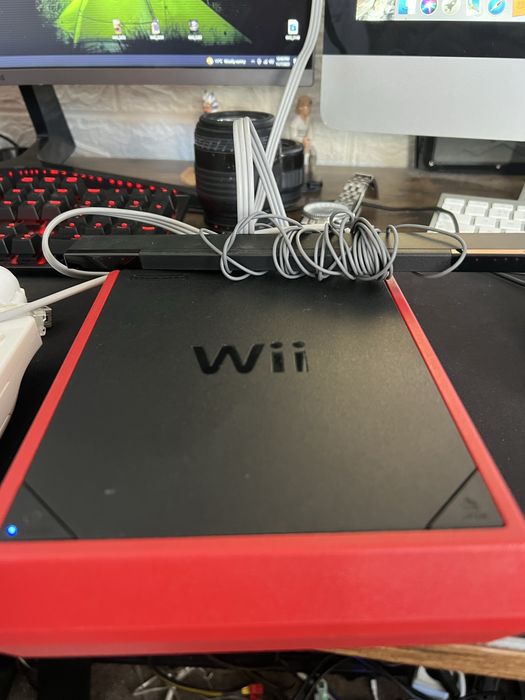 Consola Nintendo Wii rosie+ Mario Kart