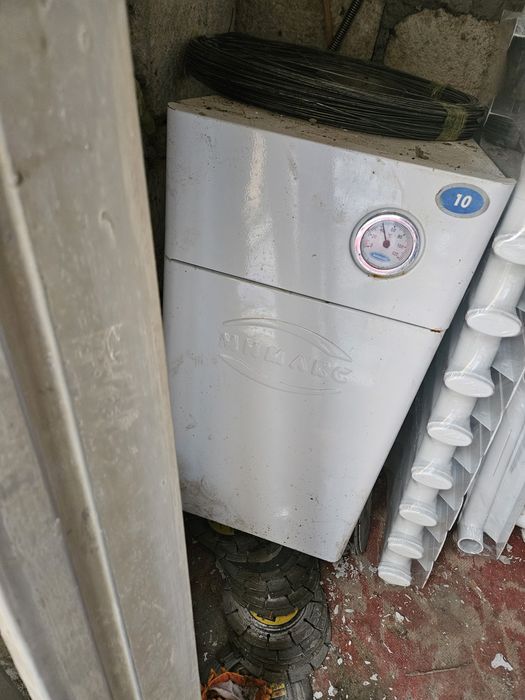 Продам б/у котел и дымоход