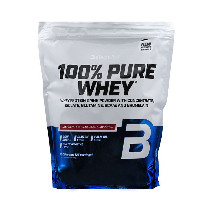 Сывороточный протеин BioTech USA 100% Pure whey 35 порций 1000 гр
