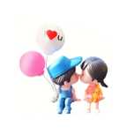 Decoratiune Auto Interior Bord Oglinda Cuplu Cute Funny Love Iubire