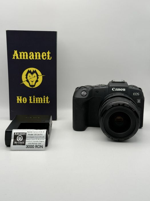 Aparat Foto Canon Eos RF Ca Nou Incarcator Original, AMANET NO LIMIT.
